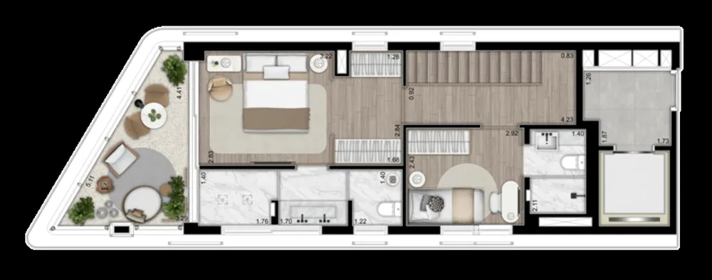 Apartamento, 1 quarto, 82 m² - Foto 6