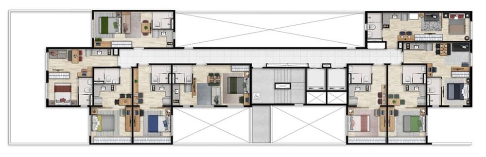 Apartamento, 1 quarto, 24 m² - Foto 4