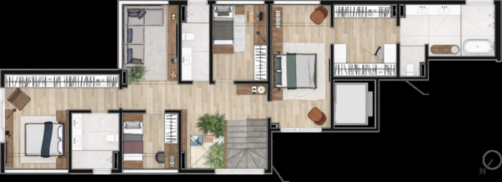 Apartamento, 3 quartos, 371 m² - Foto 5