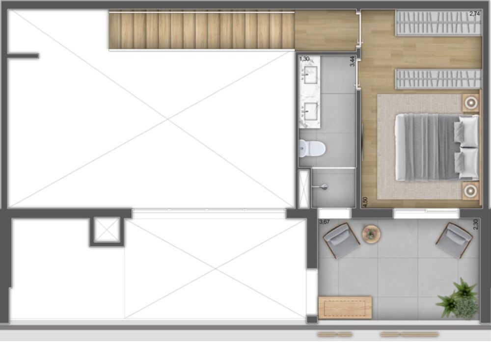 Apartamento, 2 quartos, 71 m² - Foto 4