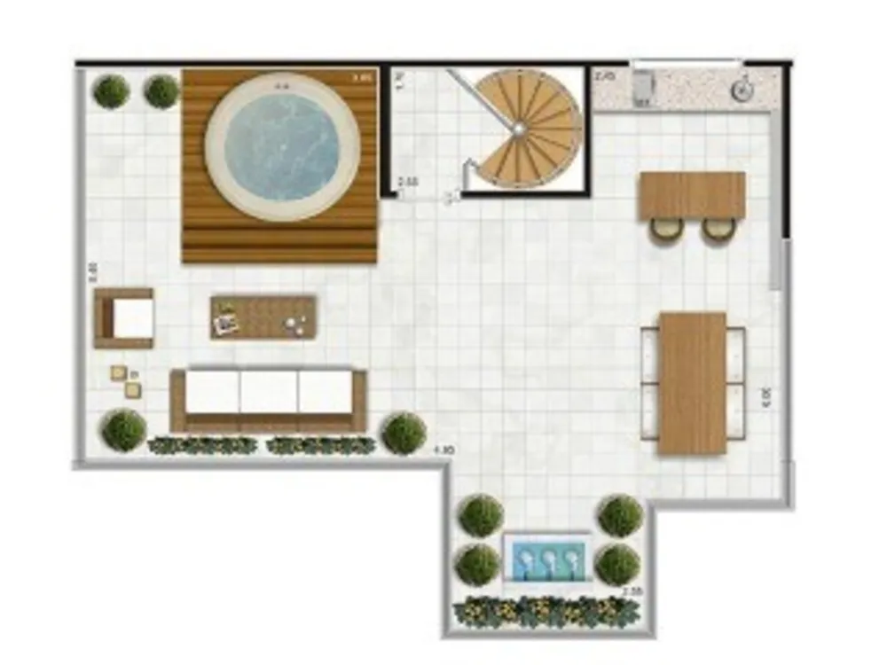 Apartamento, 1 quarto, 47 m² - Foto 9