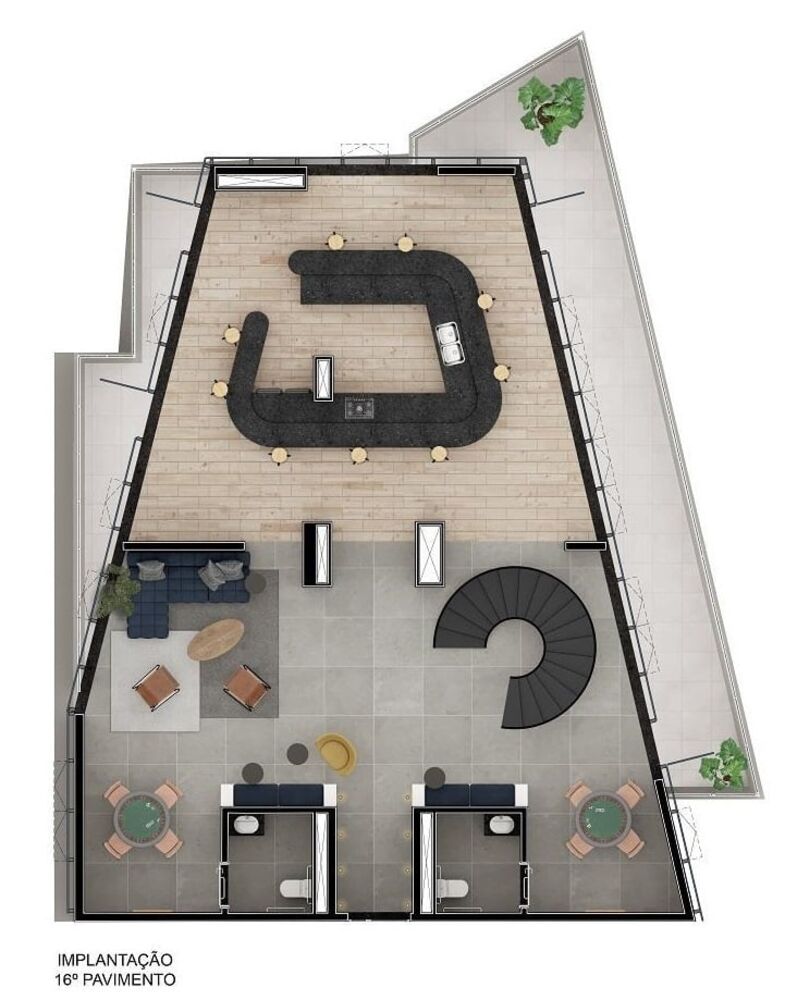 Apartamento, 2 quartos, 46 m² - Foto 3