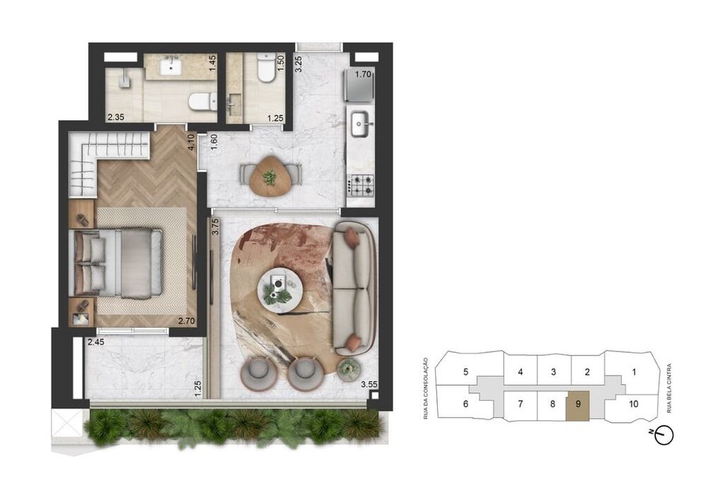 Apartamento, 3 quartos, 169 m² - Foto 6