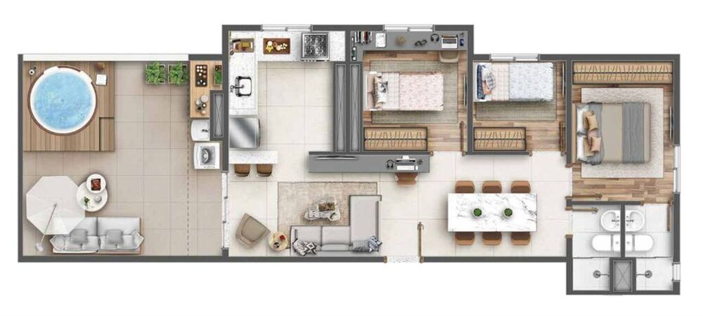 Apartamento, 2 quartos, 78 m² - Foto 5