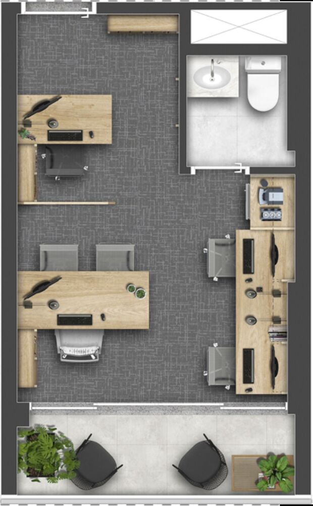 Sala-Conjunto, 21 m² - Foto 3