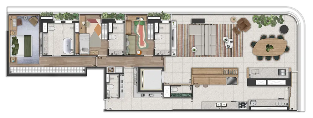 Apartamento, 4 quartos, 193 m² - Foto 11