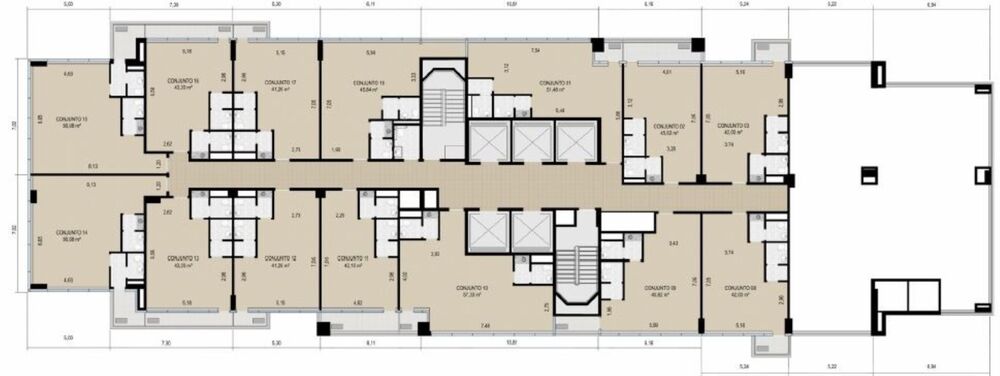 Sala-Conjunto, 43 m² - Foto 4
