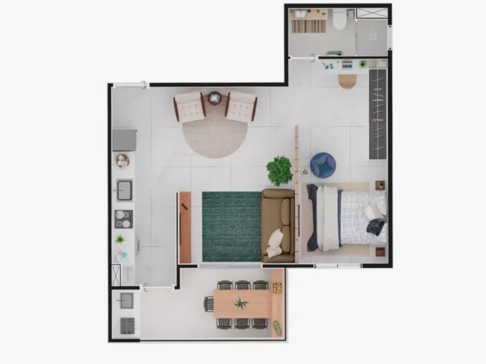 Apartamento, 2 quartos, 61 m² - Foto 12
