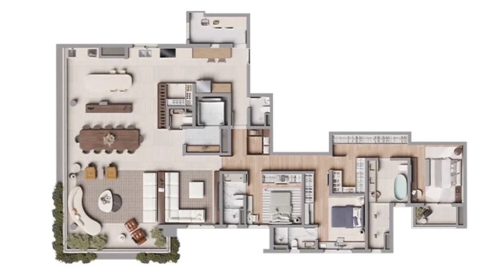 Apartamento, 4 quartos, 277 m² - Foto 11