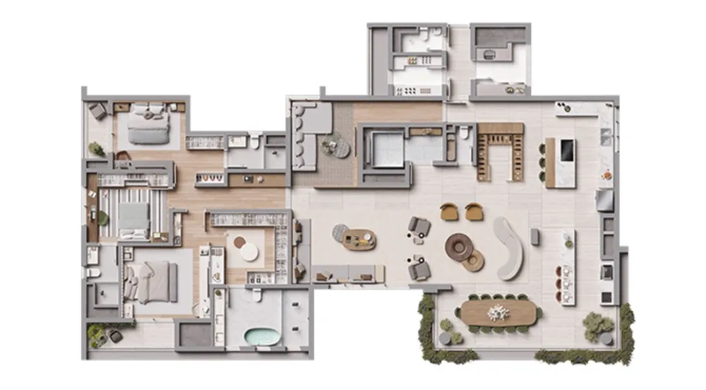Apartamento, 4 quartos, 277 m² - Foto 10