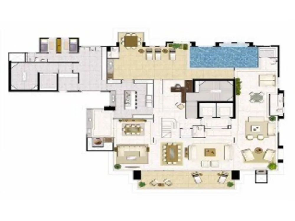 Apartamento, 5 quartos, 425 m² - Foto 3