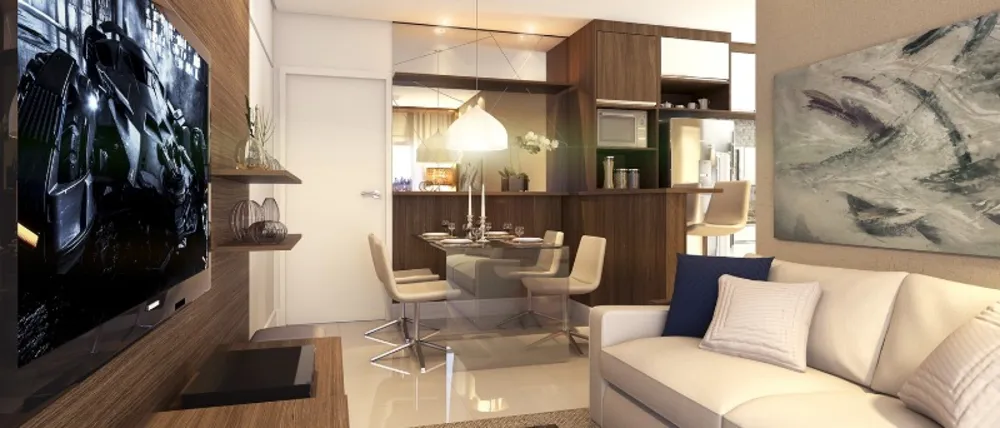 Apartamento, 2 quartos, 51 m² - Foto 2