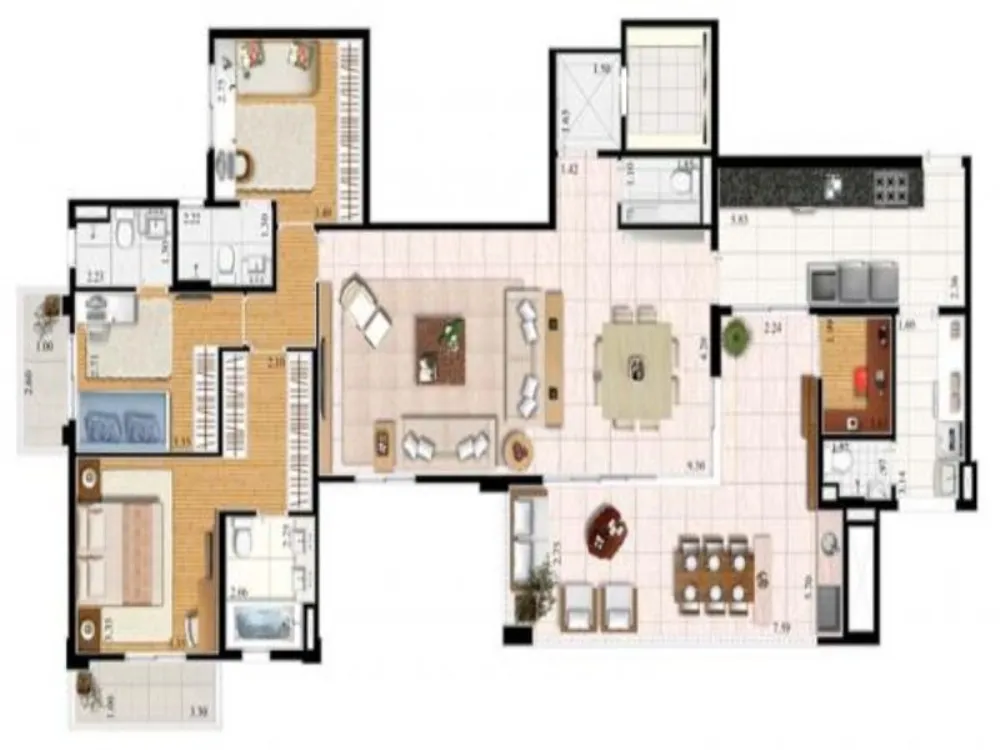 Apartamento, 3 quartos, 177 m² - Foto 9