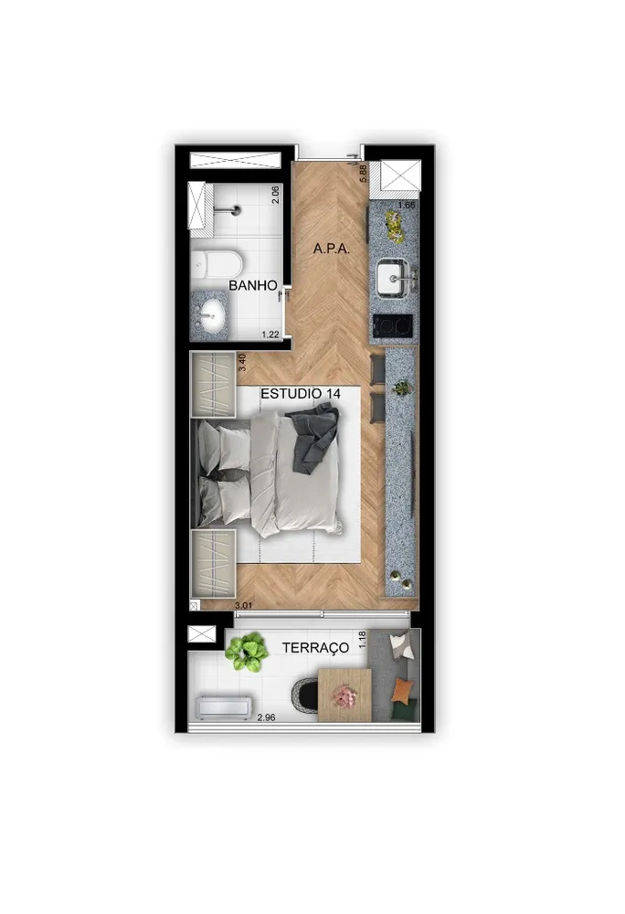 Apartamento, 4 quartos, 195 m² - Foto 11