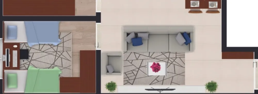 Apartamento, 2 quartos, 37 m² - Foto 5