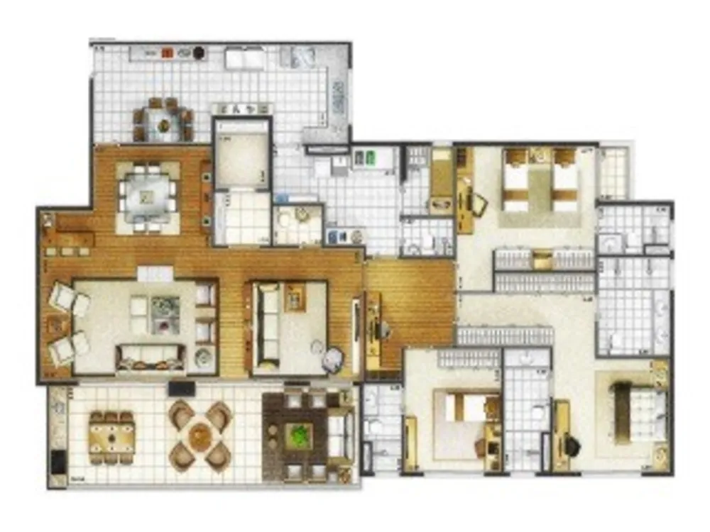 Apartamento, 4 quartos, 243 m² - Foto 5