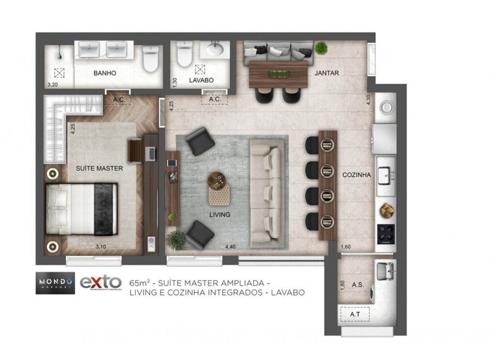 Cobertura à venda com 3 quartos, 181m² - Foto 3