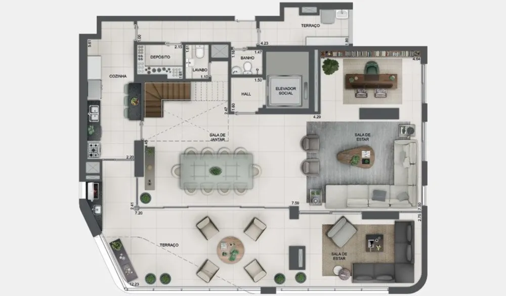 Apartamento, 3 quartos, 162 m² - Foto 16
