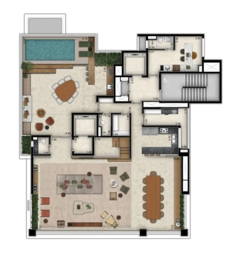 Apartamento, 4 quartos, 237 m² - Foto 6