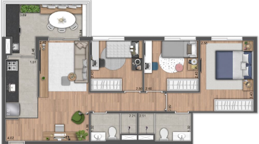 Apartamento, 1 quarto, 30 m² - Foto 11