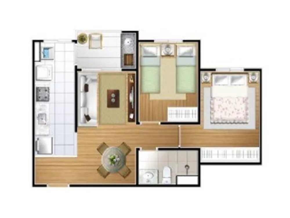Apartamento, 2 quartos, 49 m² - Foto 8