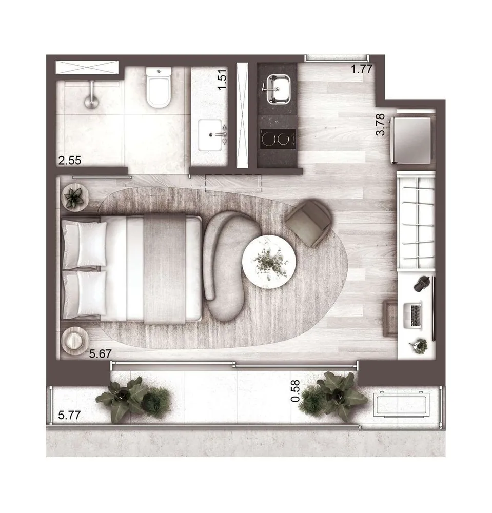 Apartamento, 2 quartos, 106 m² - Foto 7