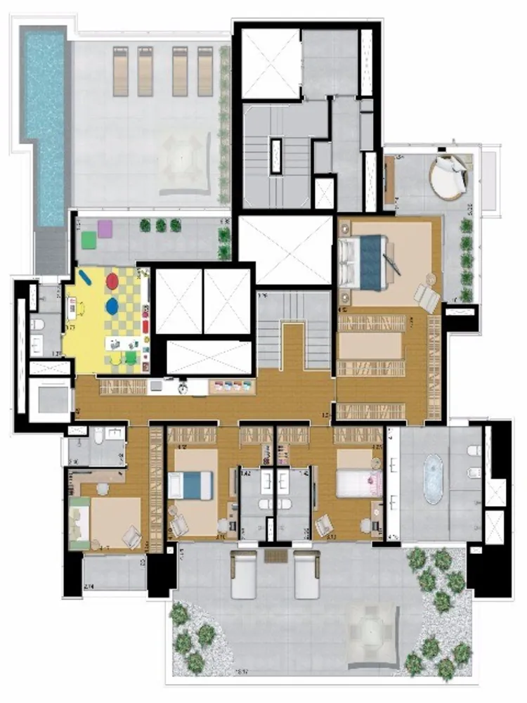 Apartamento, 4 quartos, 374 m² - Foto 4