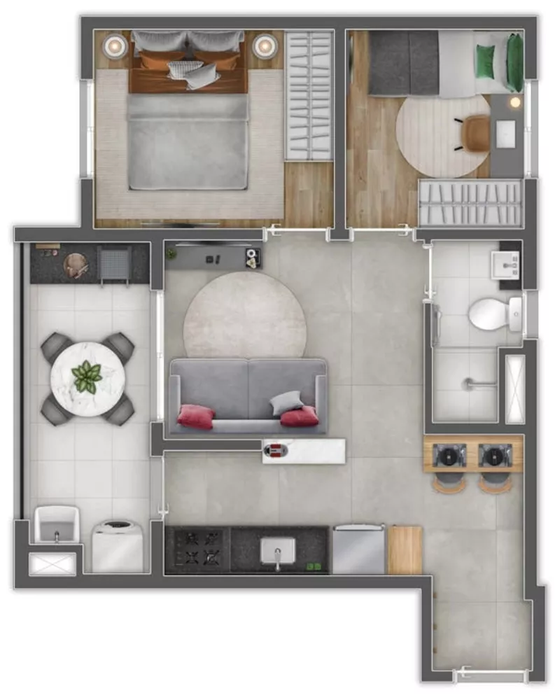 Apartamento, 1 quarto, 28 m² - Foto 8