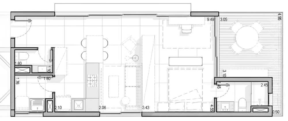 Apartamento, 1 quarto, 107 m² - Foto 5