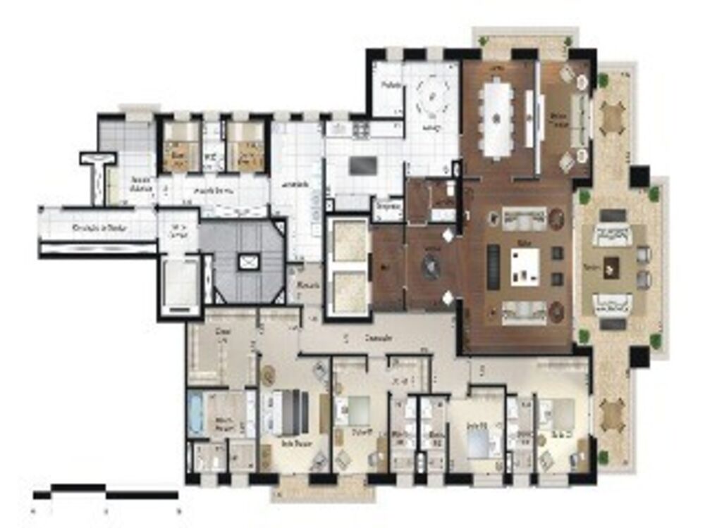 Apartamento, 4 quartos, 501 m² - Foto 4