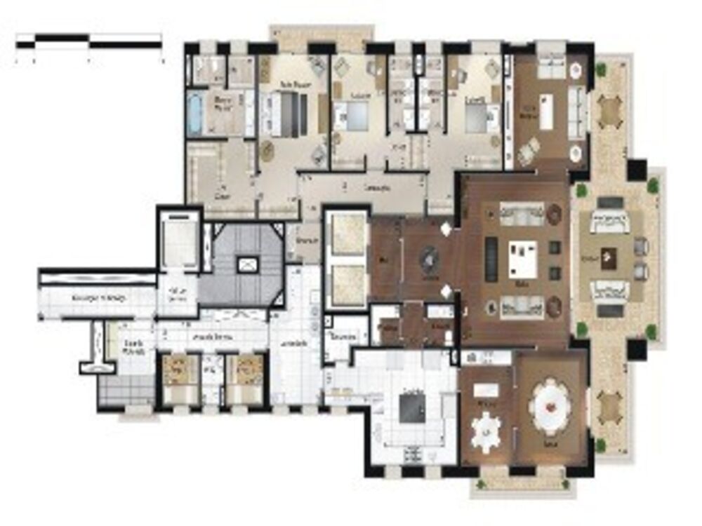 Apartamento, 4 quartos, 501 m² - Foto 3