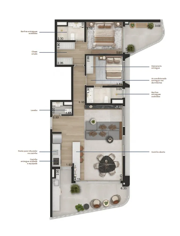 Apartamento, 2 quartos, 87 m² - Foto 11
