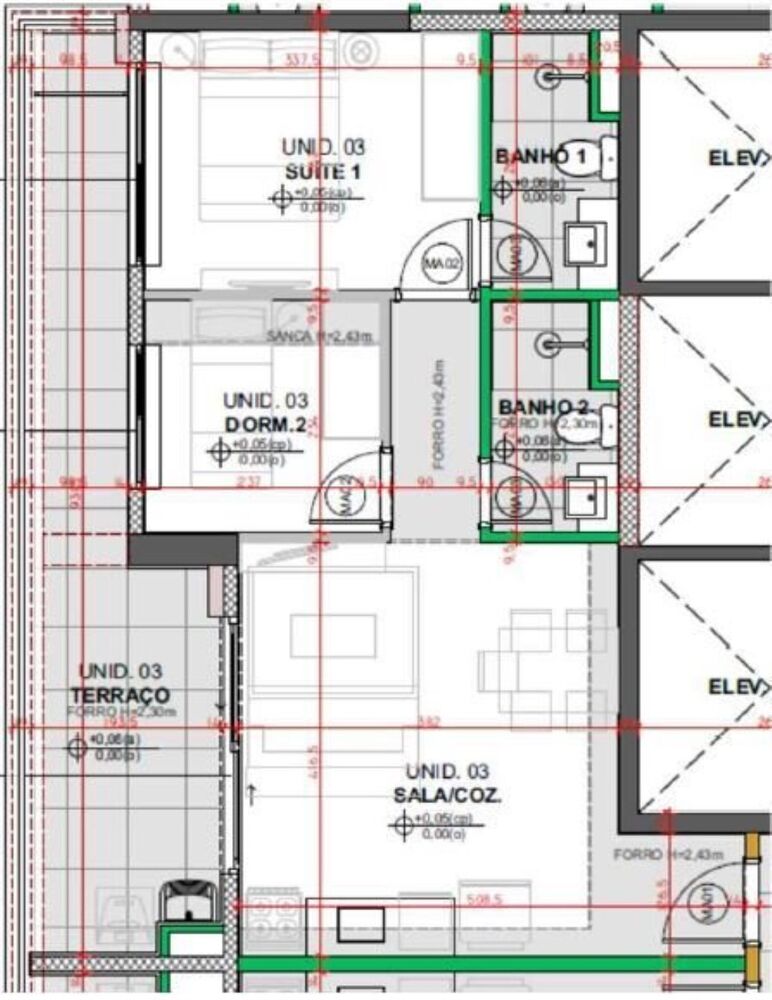 Apartamento, 2 quartos, 57 m² - Foto 2