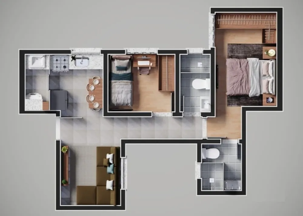 Cobertura, 2 quartos, 95 m² - Foto 7