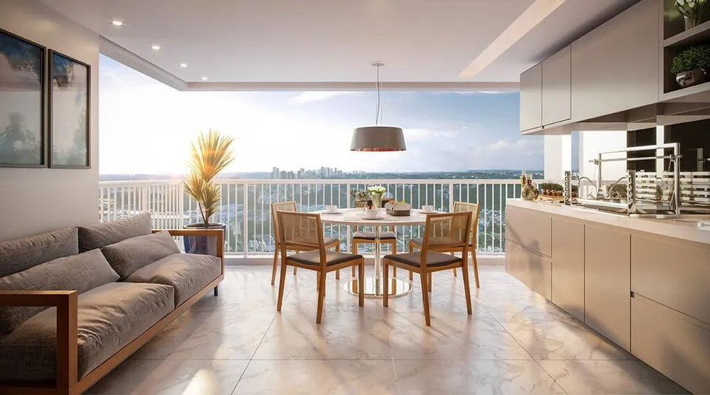 Apartamento, 3 quartos, 100 m² - Foto 1