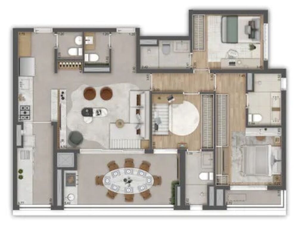 Apartamento, 3 quartos, 112 m² - Foto 4