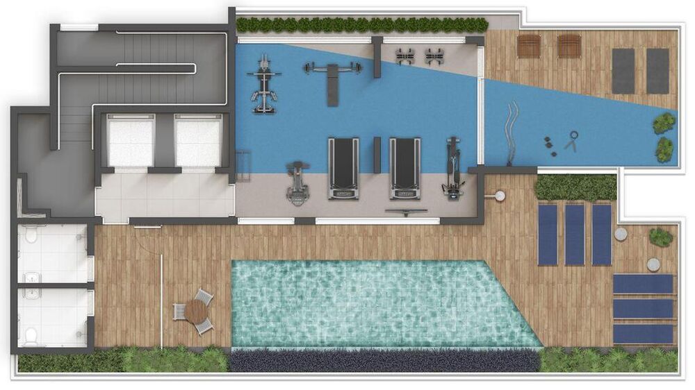 Apartamento à venda com 1 quarto, 28m² - Foto 4