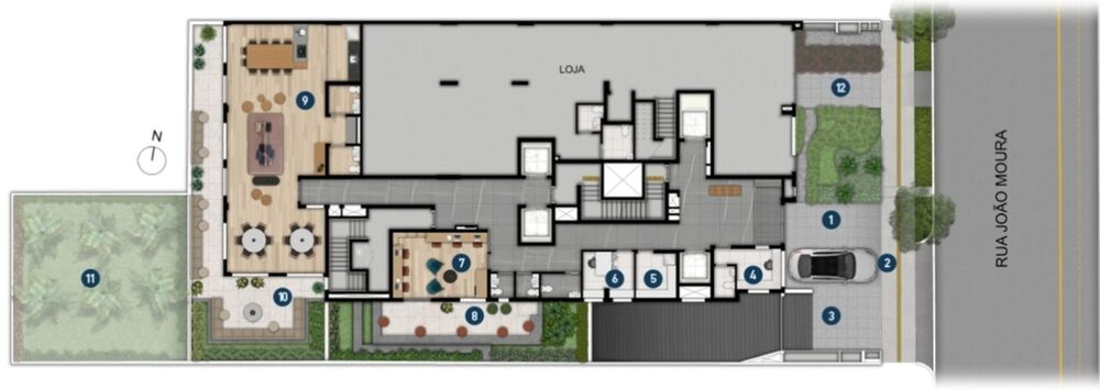 Loja-Salão, 455 m² - Foto 2