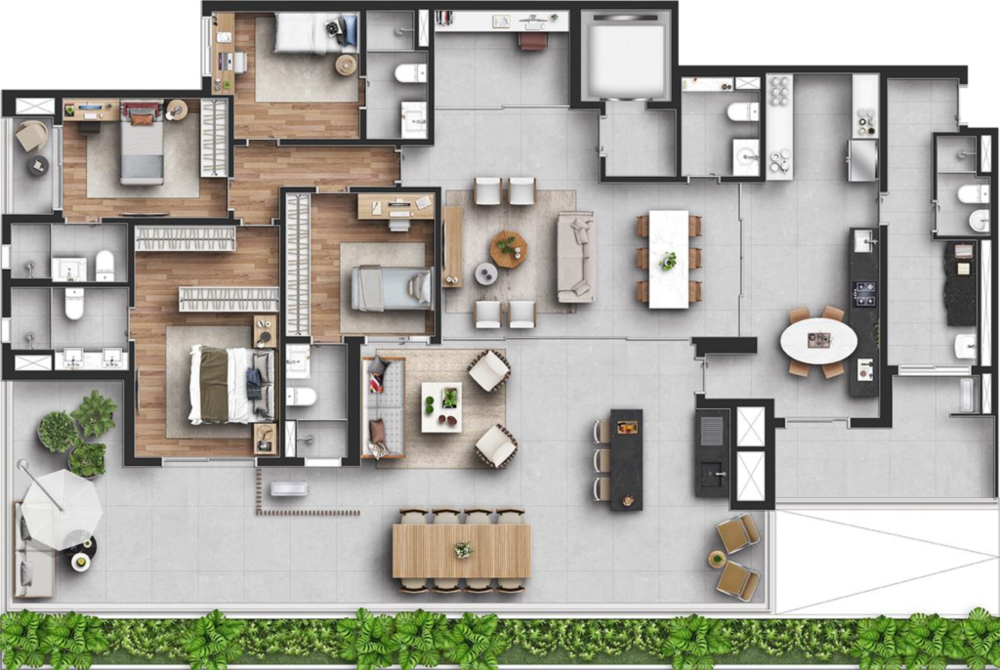 Apartamento, 4 quartos, 210 m² - Foto 10