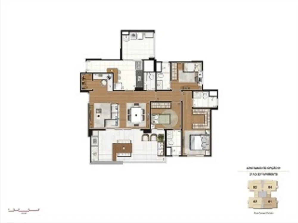 Apartamento, 3 quartos, 124 m² - Foto 6
