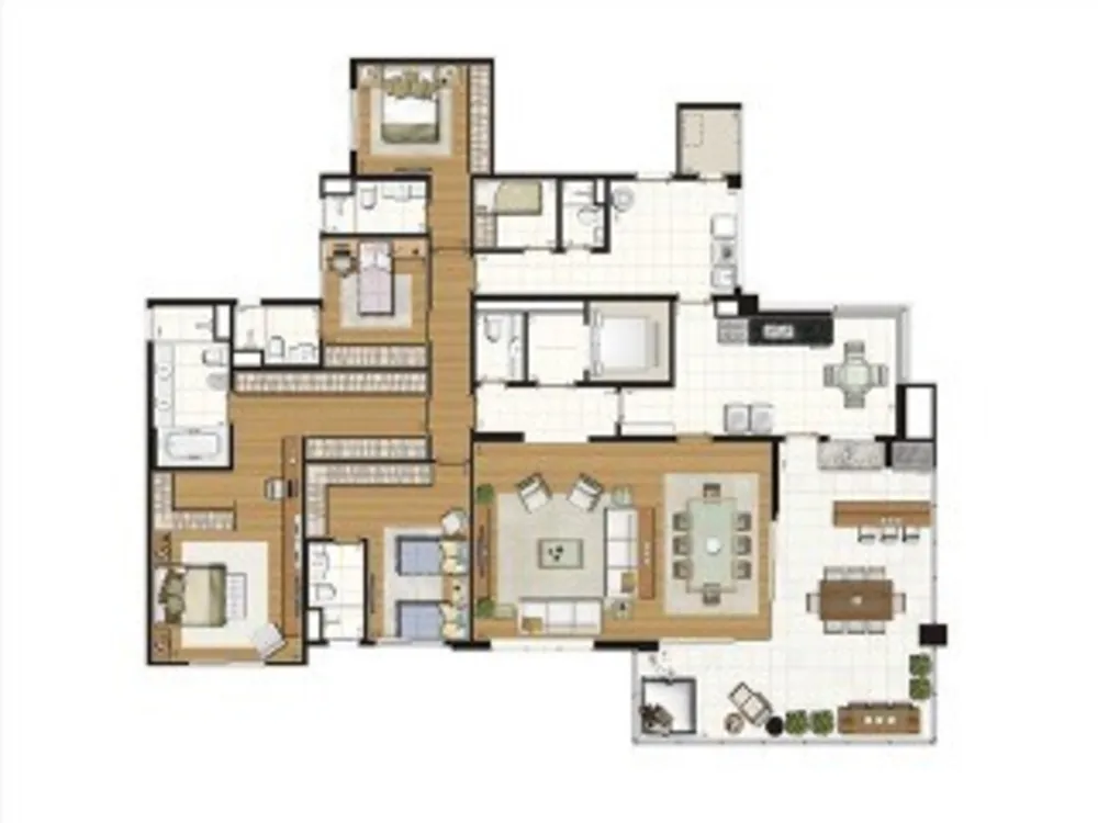 Apartamento, 4 quartos, 251 m² - Foto 5