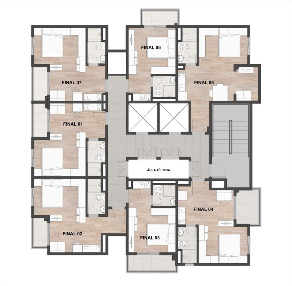 Apartamento, 1 quarto, 29 m² - Foto 12