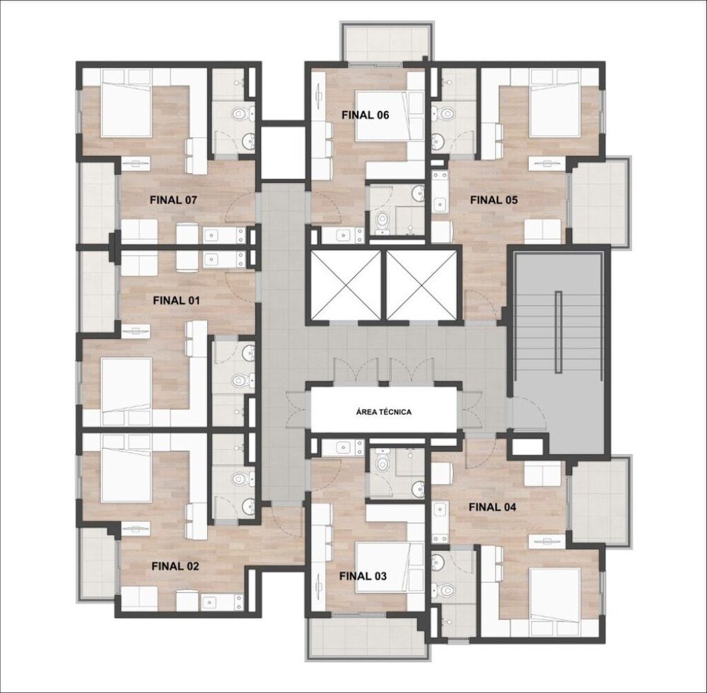 Apartamento, 1 quarto, 29 m² - Foto 17