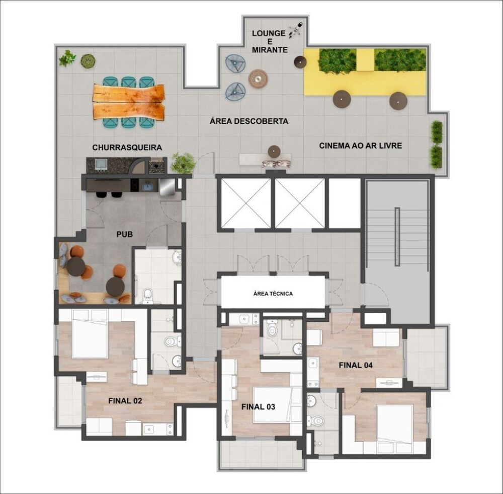 Apartamento, 1 quarto, 29 m² - Foto 4