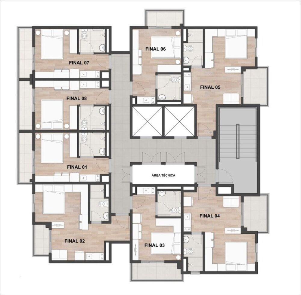 Apartamento, 1 quarto, 29 m² - Foto 11