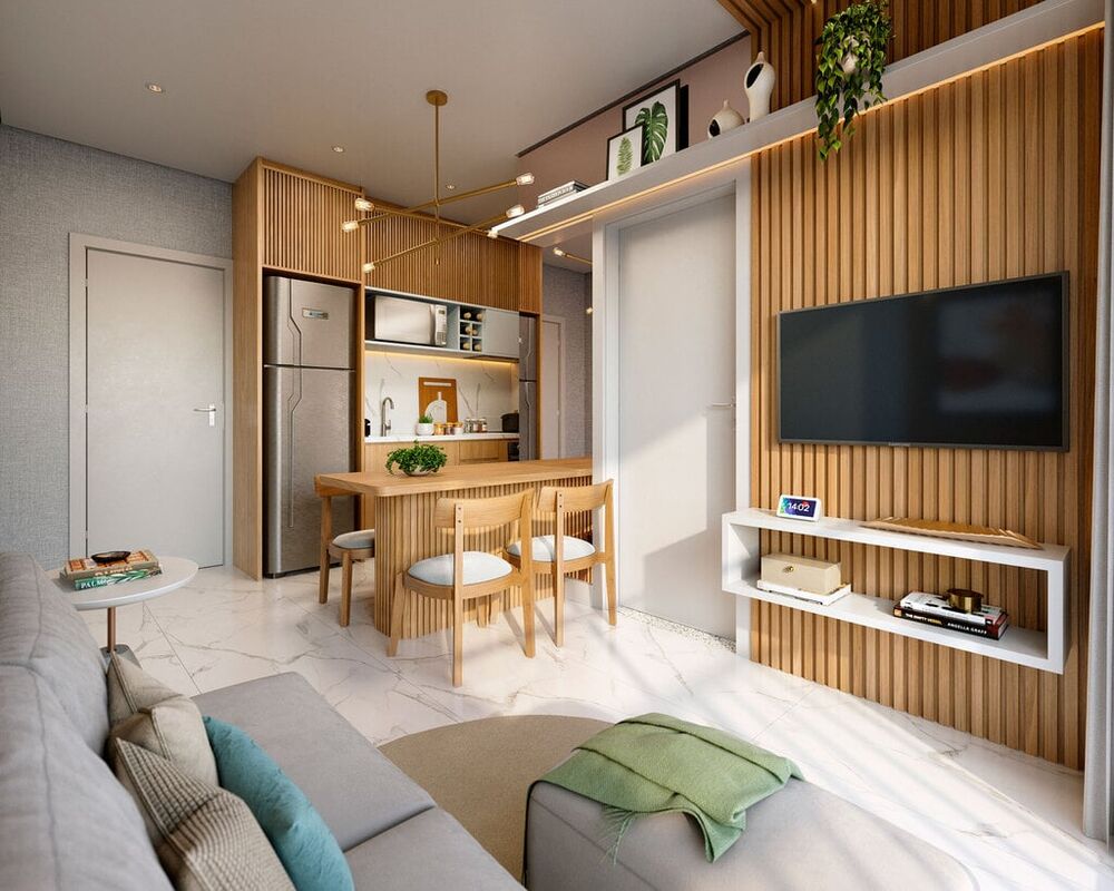 Apartamento à venda com 2 quartos, 36m² - Foto 3
