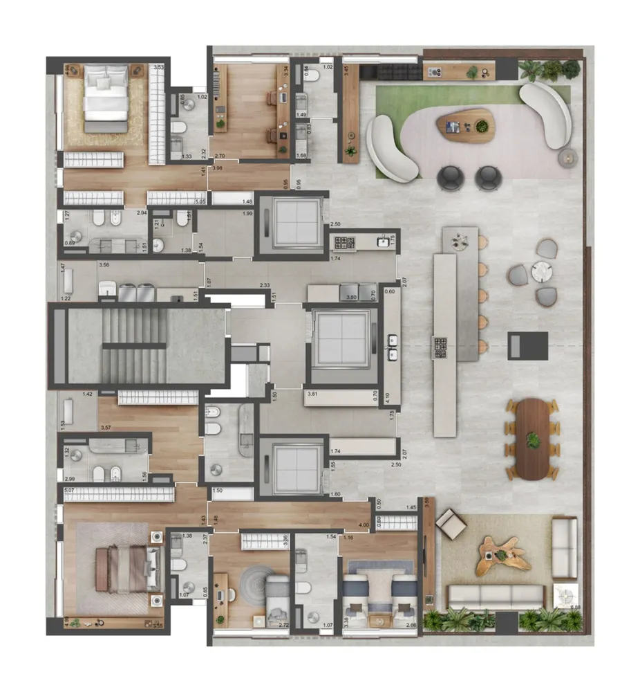Apartamento, 3 quartos, 171 m² - Foto 12