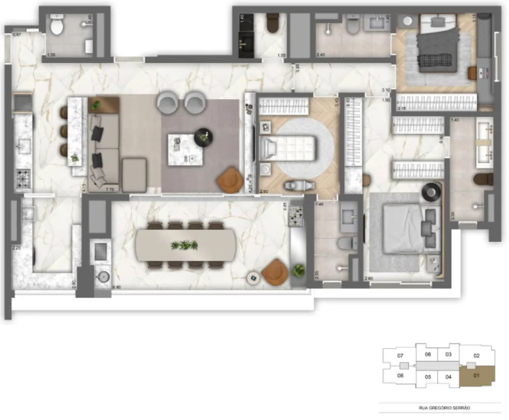 Apartamento, 2 quartos, 104 m² - Foto 5