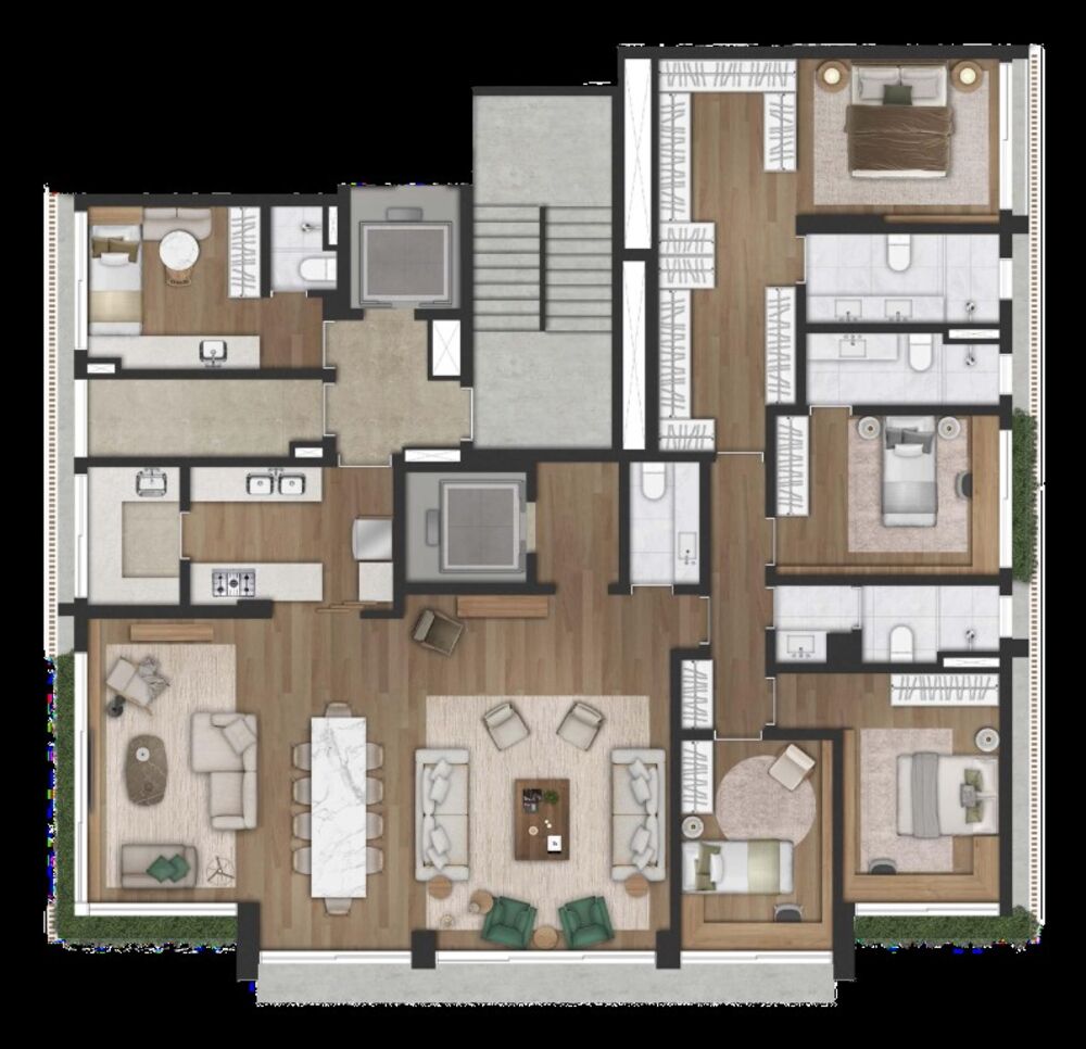 Apartamento, 4 quartos, 285 m² - Foto 6