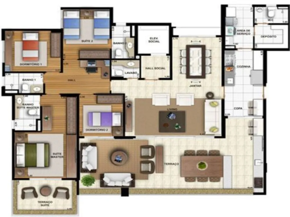 Apartamento, 3 quartos, 184 m² - Foto 13